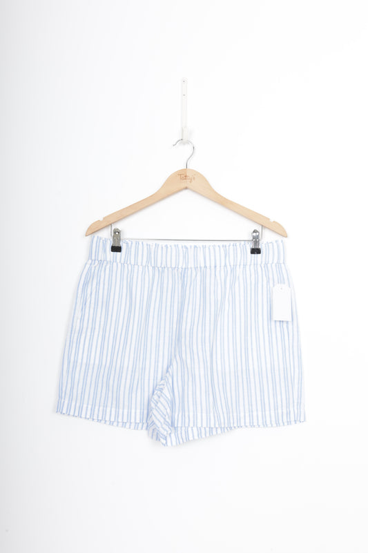 Talbots Womens White Shorts Size L