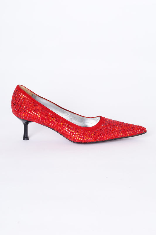 Cesare Paciotto Heroes Womens Red Heels Size EU 36