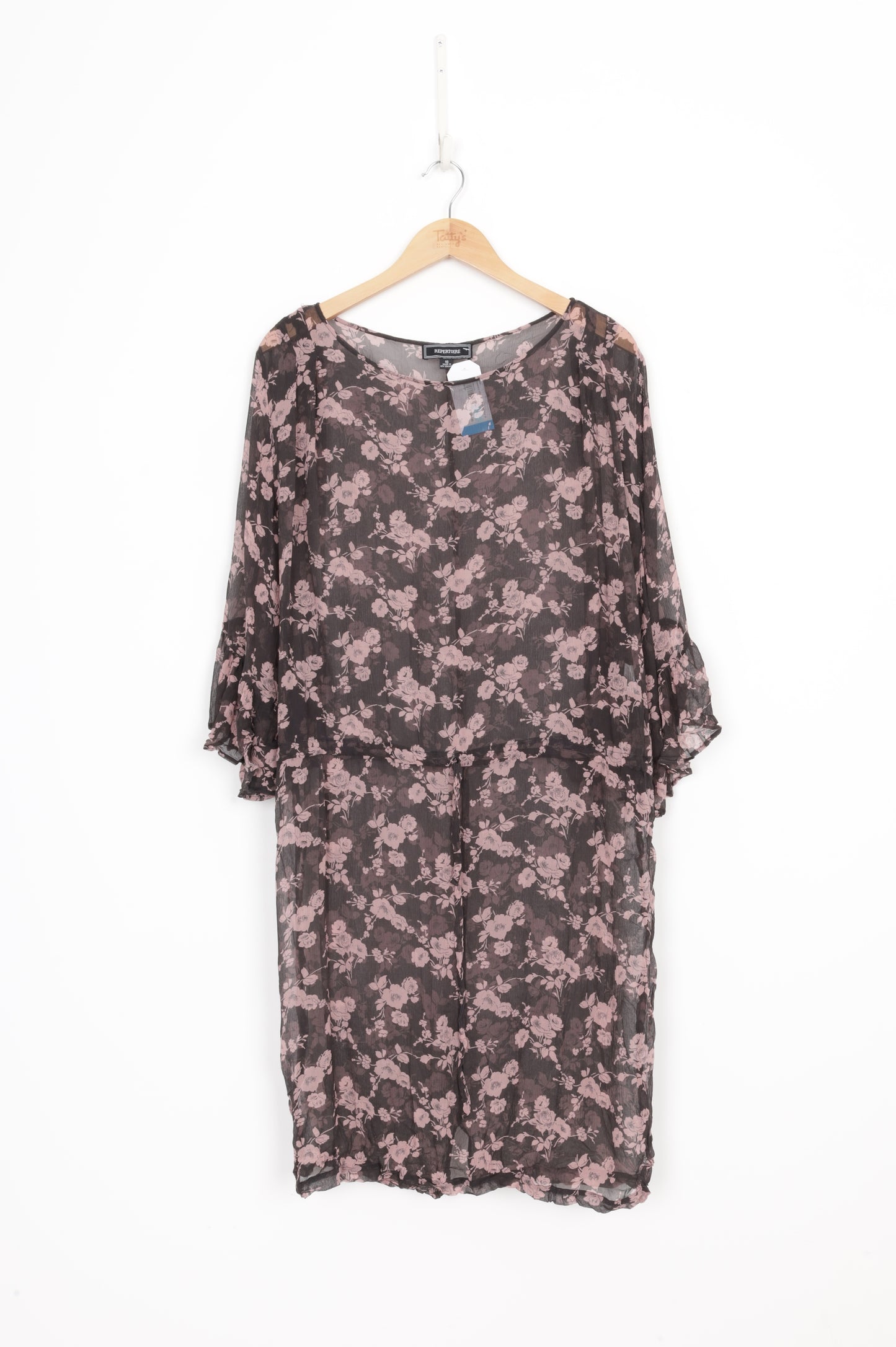 Repertoire Womens Grey Dress Size 18