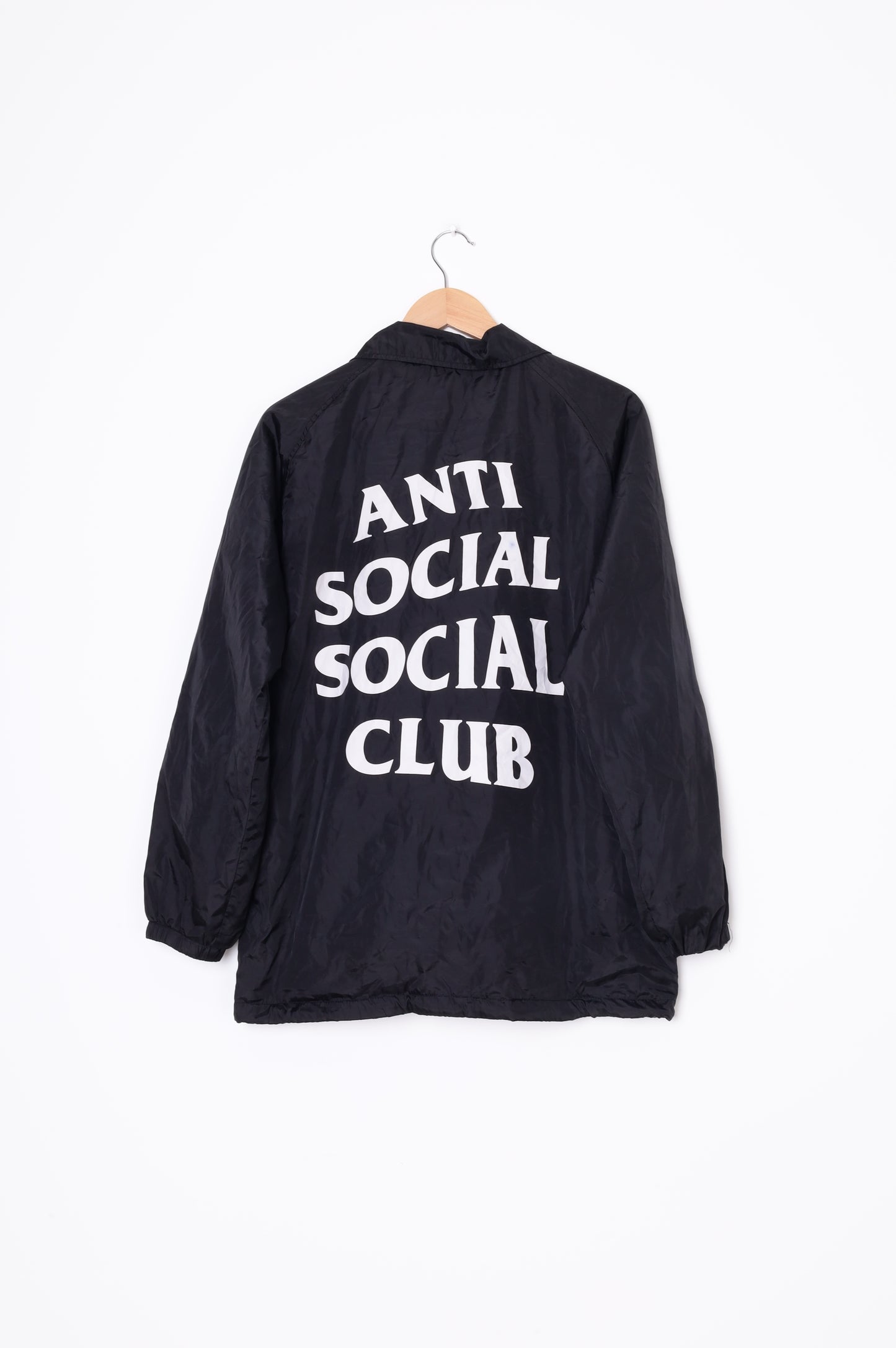 Anti Social Social Club Mens Black Jacket Size L