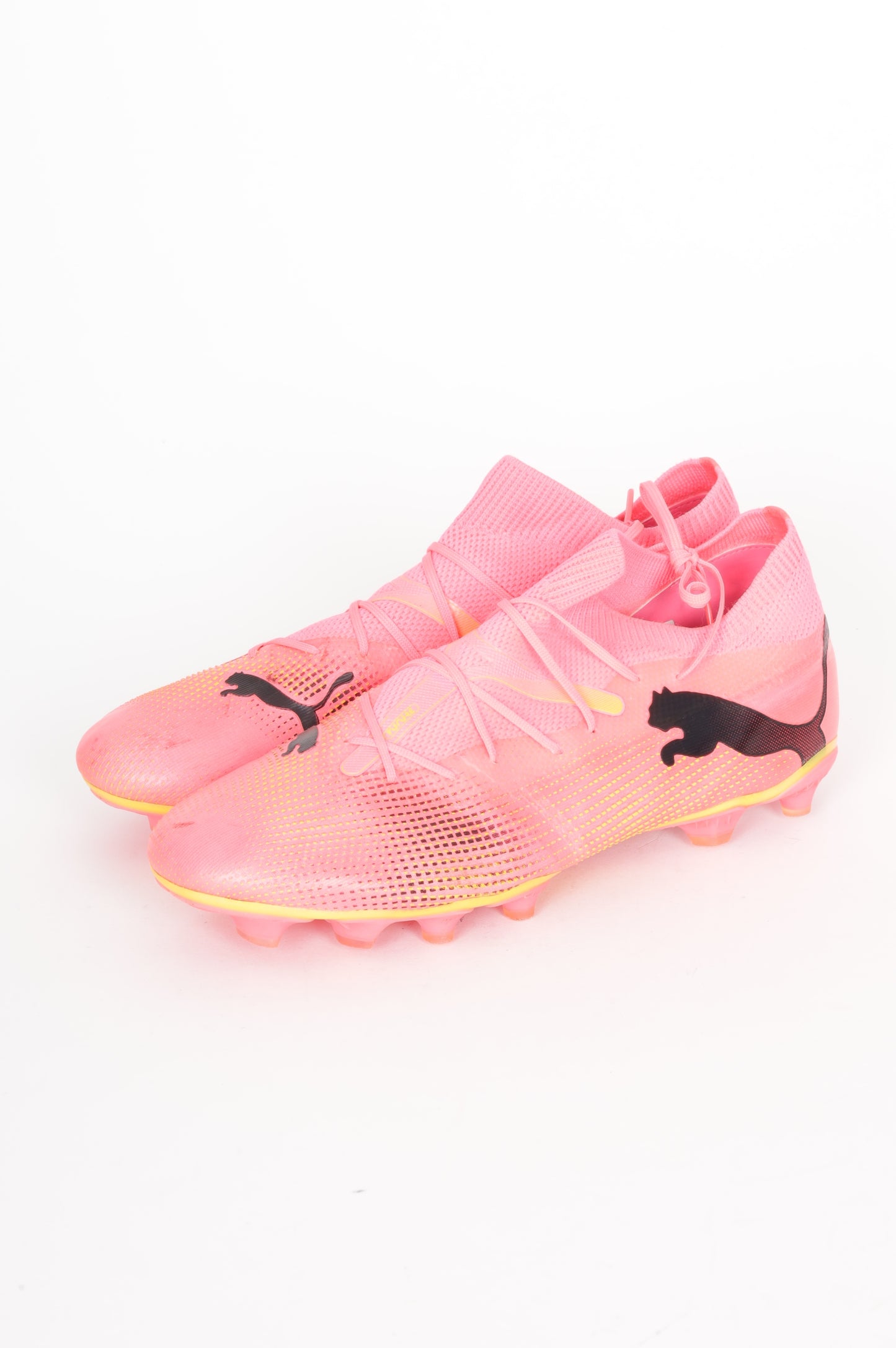 Puma Mens Pink Sneakers Size EU 44