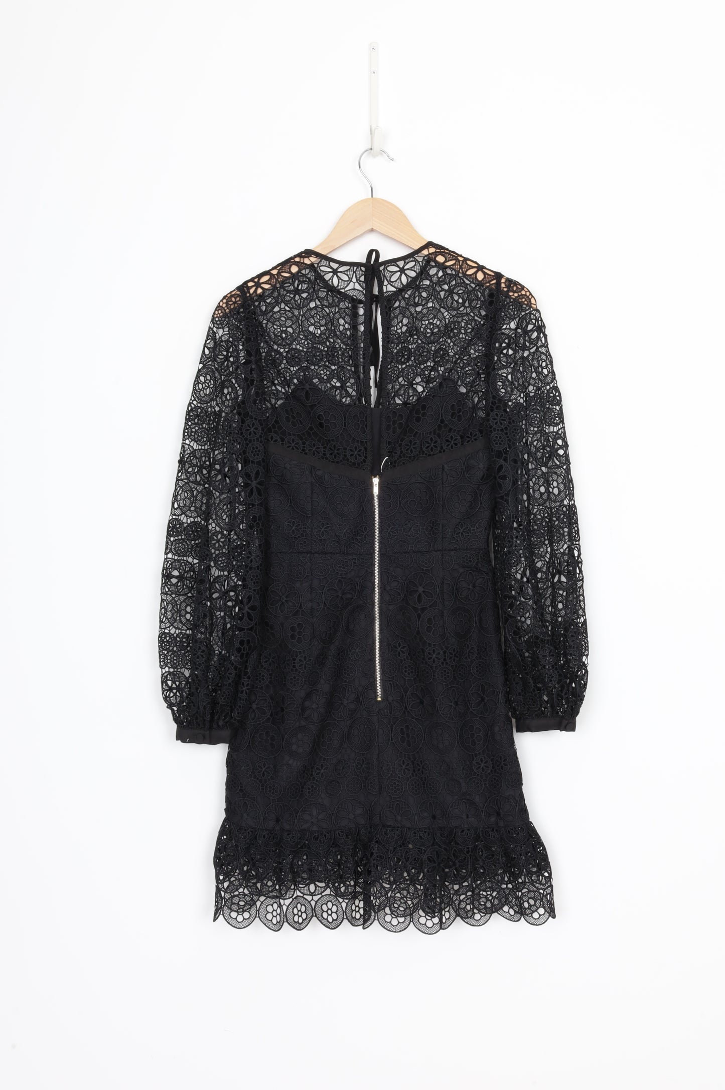 Self Portrait Womens Black Dress Size 8