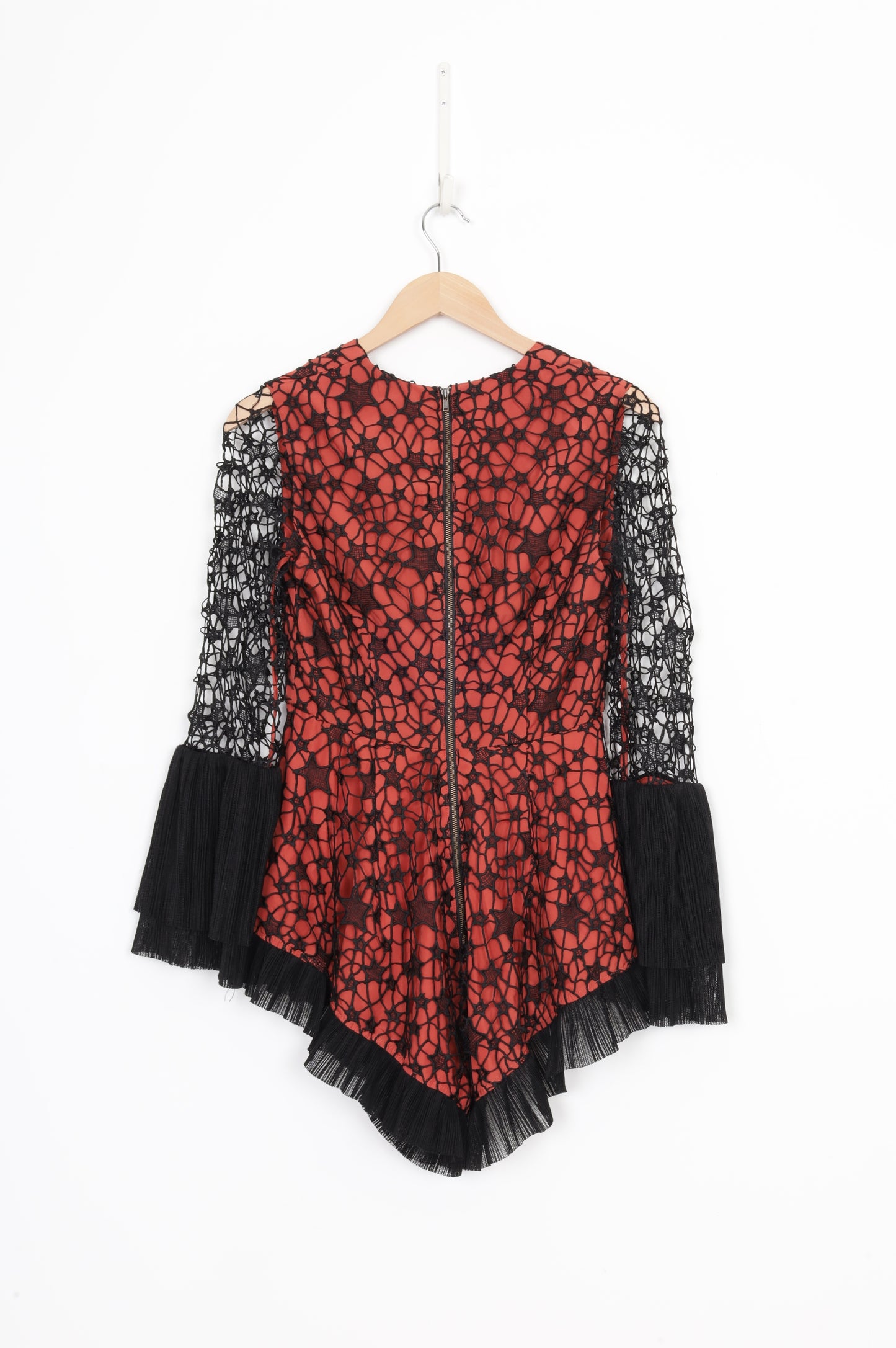 Isla Womens Orange Playsuit Size S