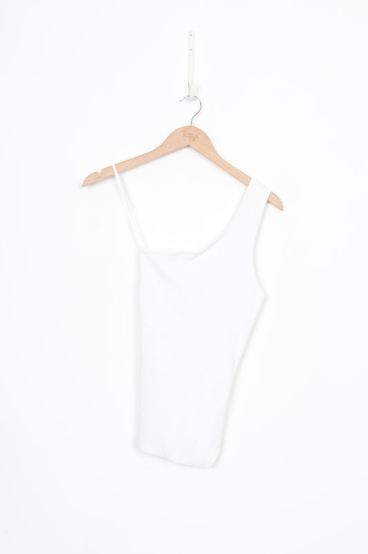 Bassike Womens White Top Size 1