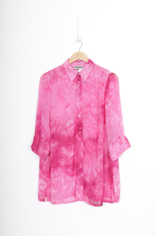 Geiger Womens Pink Top Size 16