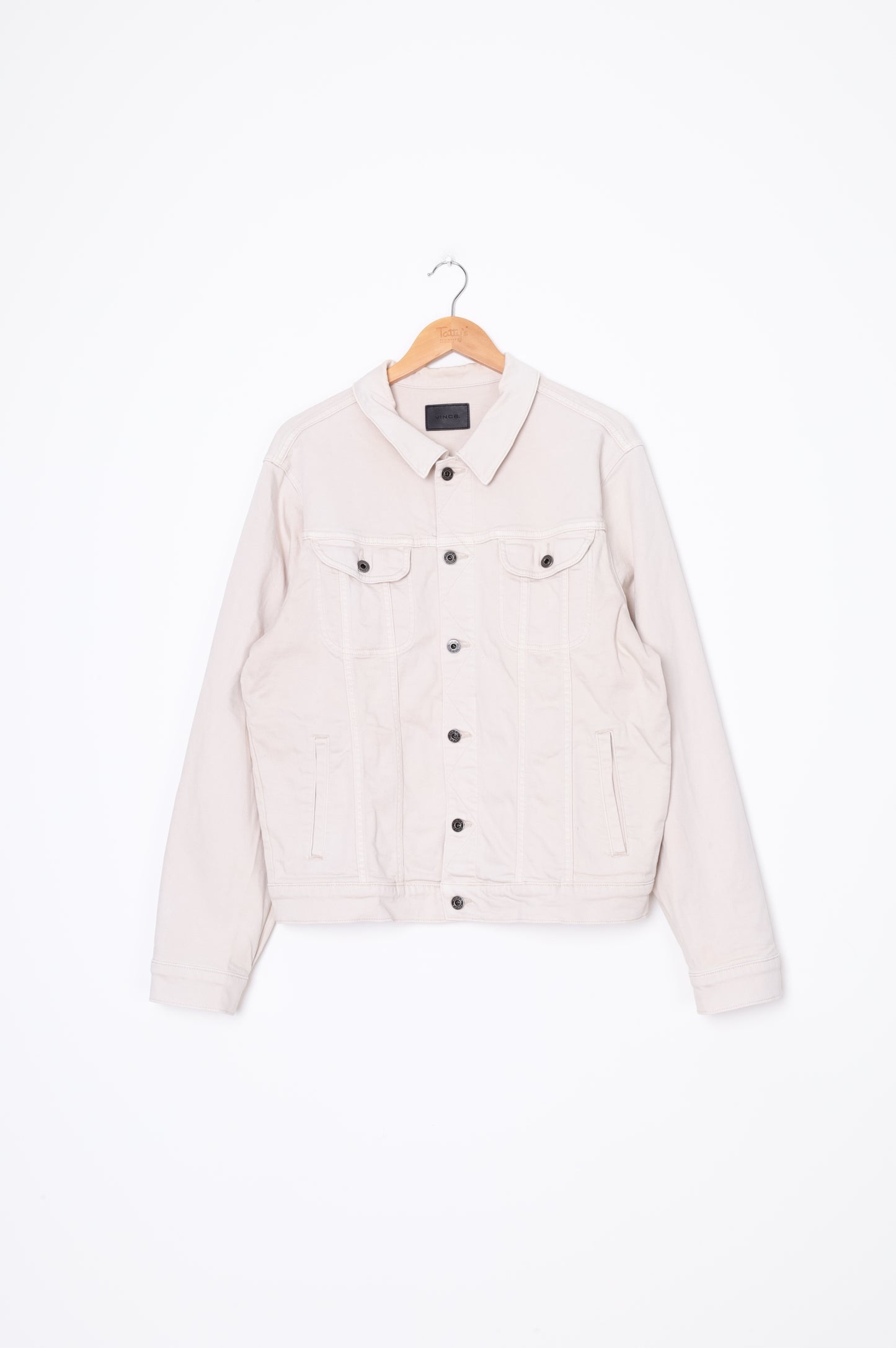 Vince. Womens Grey Jacket Size XL