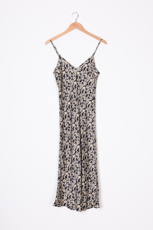 Silk Laundry Womens Beige Dress Size M