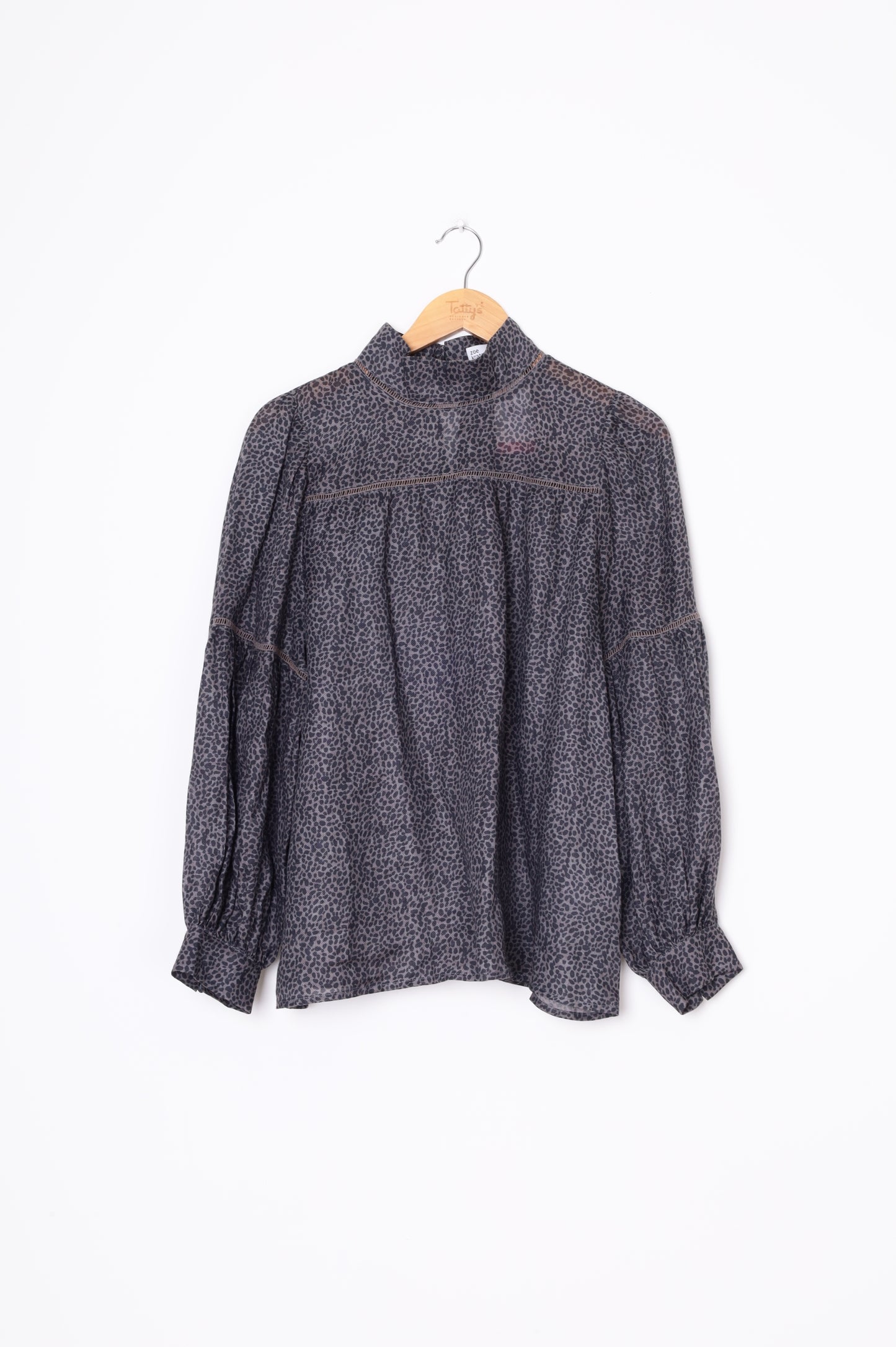 Zoe Kratzmann Womens Grey Blouse Size 1
