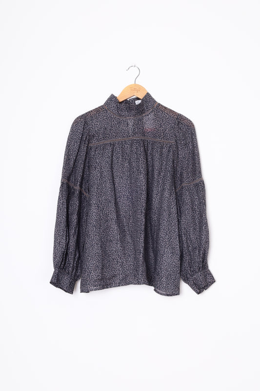 Zoe Kratzmann Womens Grey Blouse Size 1