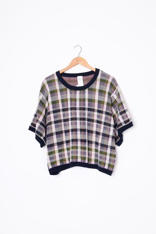 Kowtow Womens Blue Top Size M