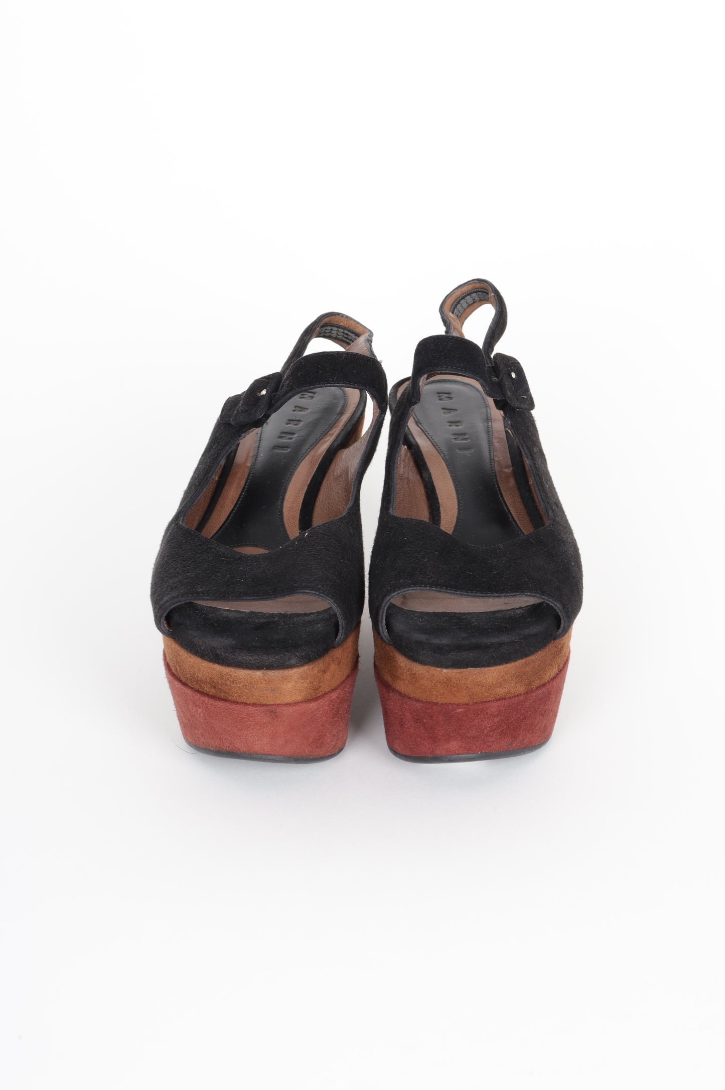 Marni Womens Black Heels Size EU 38