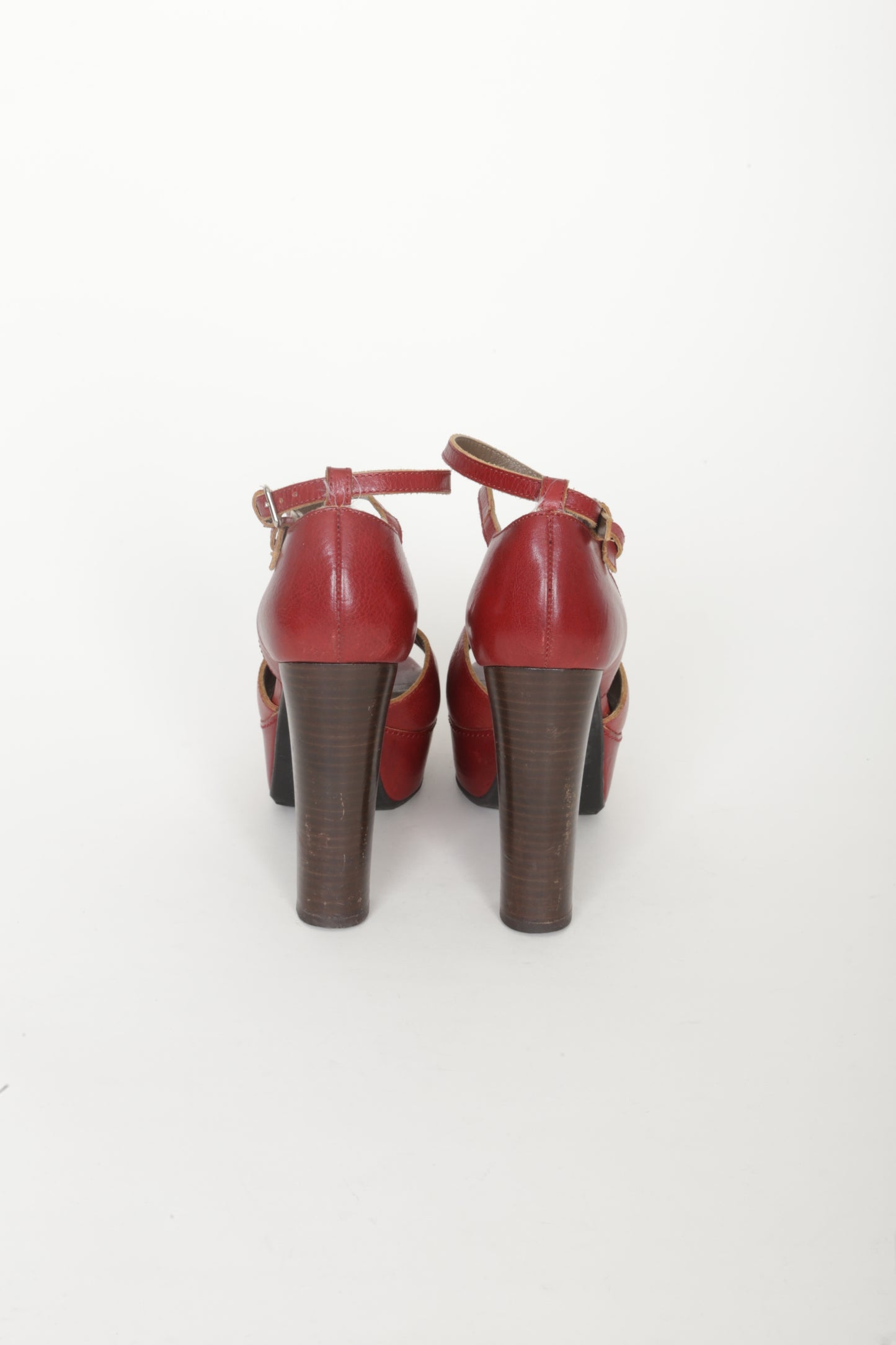 Marni Womens Red Heels Size EU 37.5