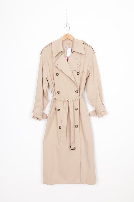 Briarwood Womens Beige Coat Size XS