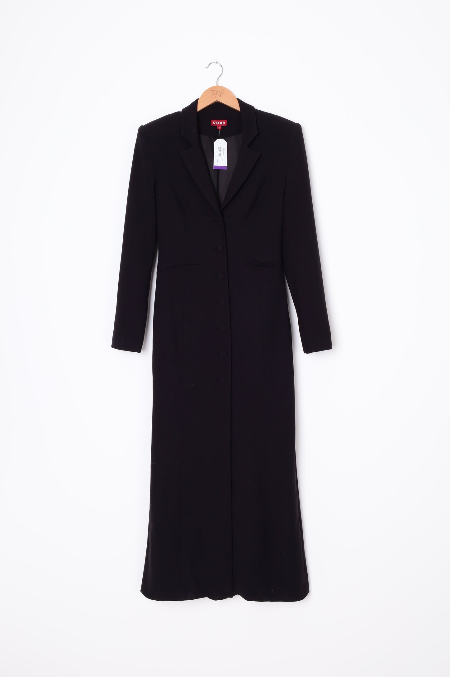 Staud Womens Black Coat Size 4
