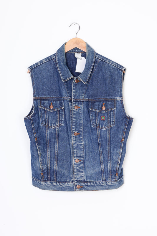 Kenzo Mens Blue Vest Size L