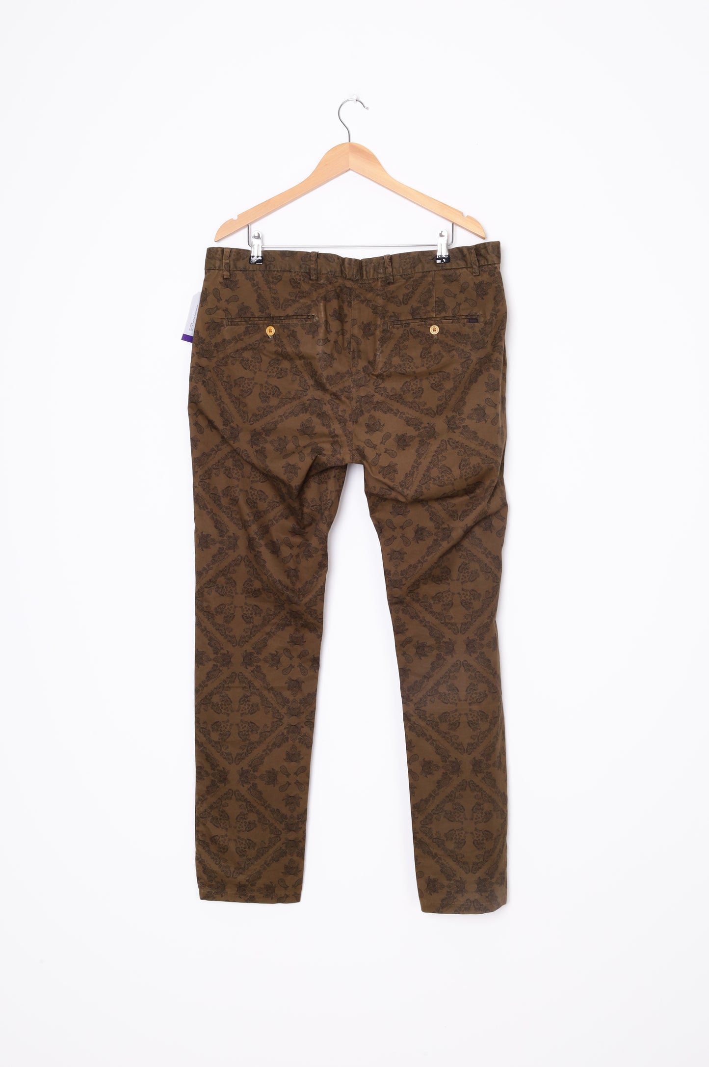 Scotch & Soda Mens Brown Pants Size W 36