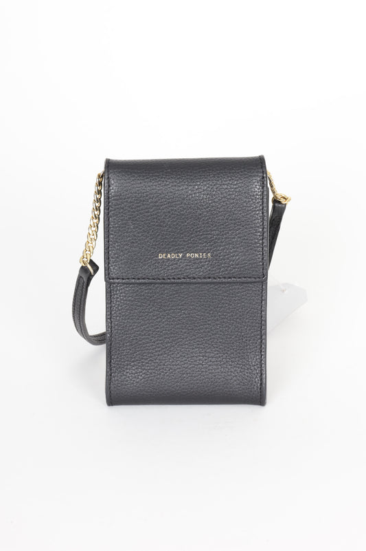 Deadly Ponies Womens Black Bag Size O/S
