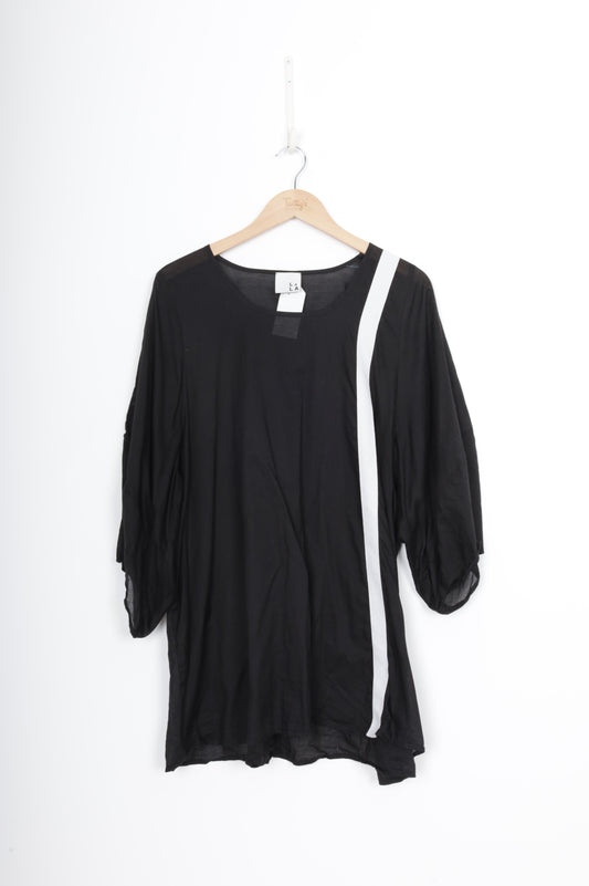 La La (Lost and Led Astray) Womens Black Top Size L