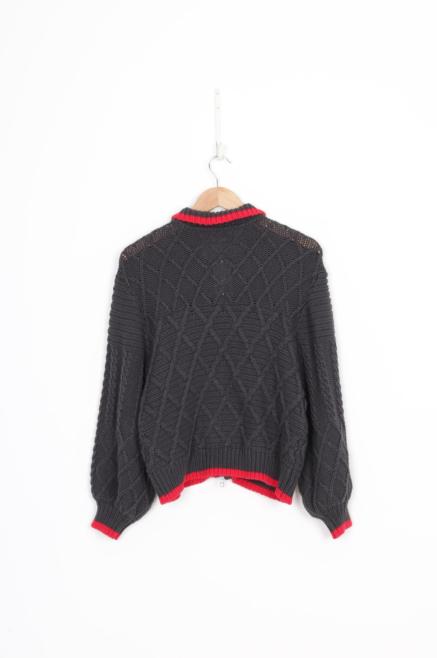 Damson Madder Womens Grey Cardigan Size 8