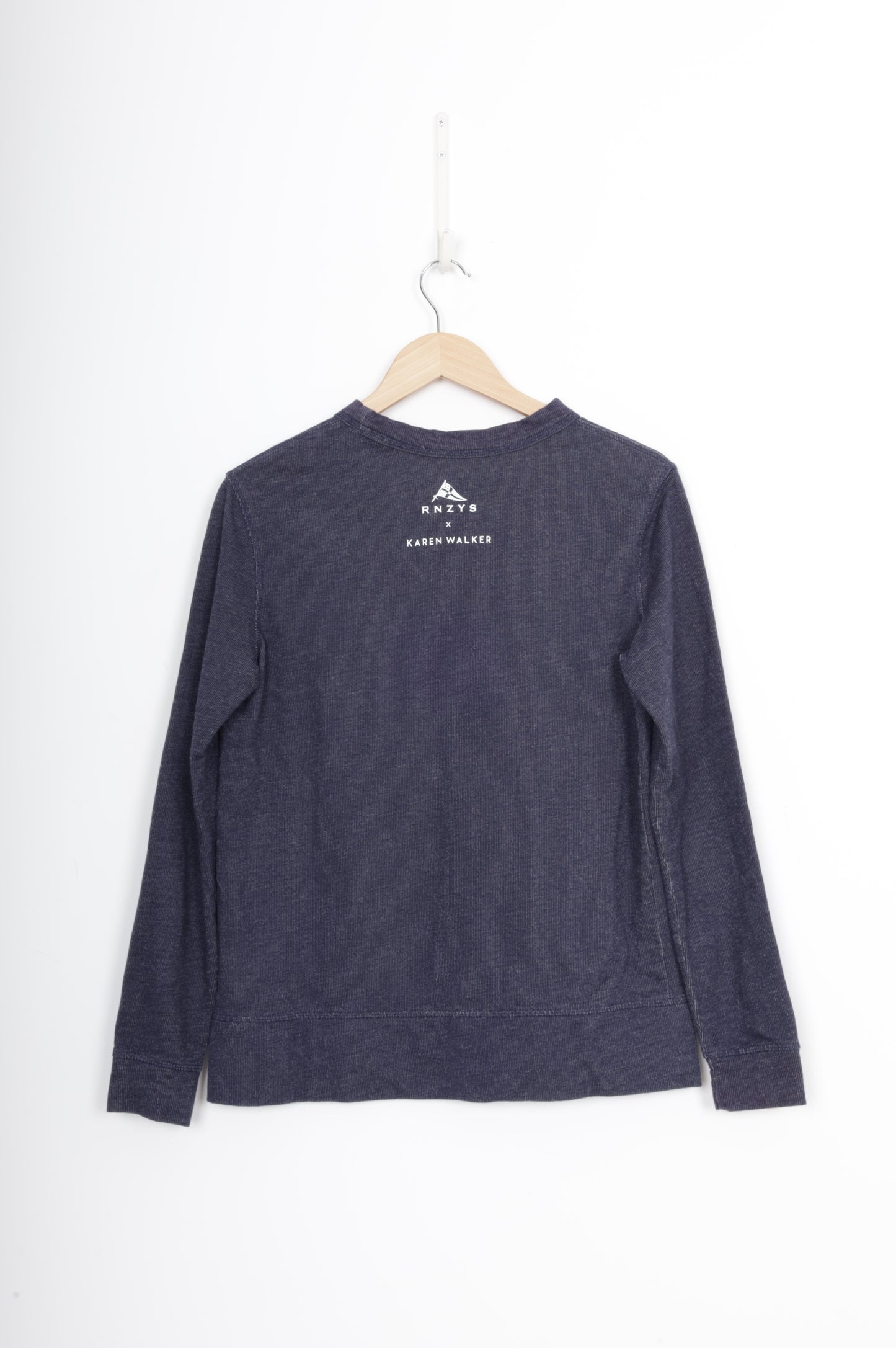 Karen Walker Womens Blue Sweatshirt Size 8