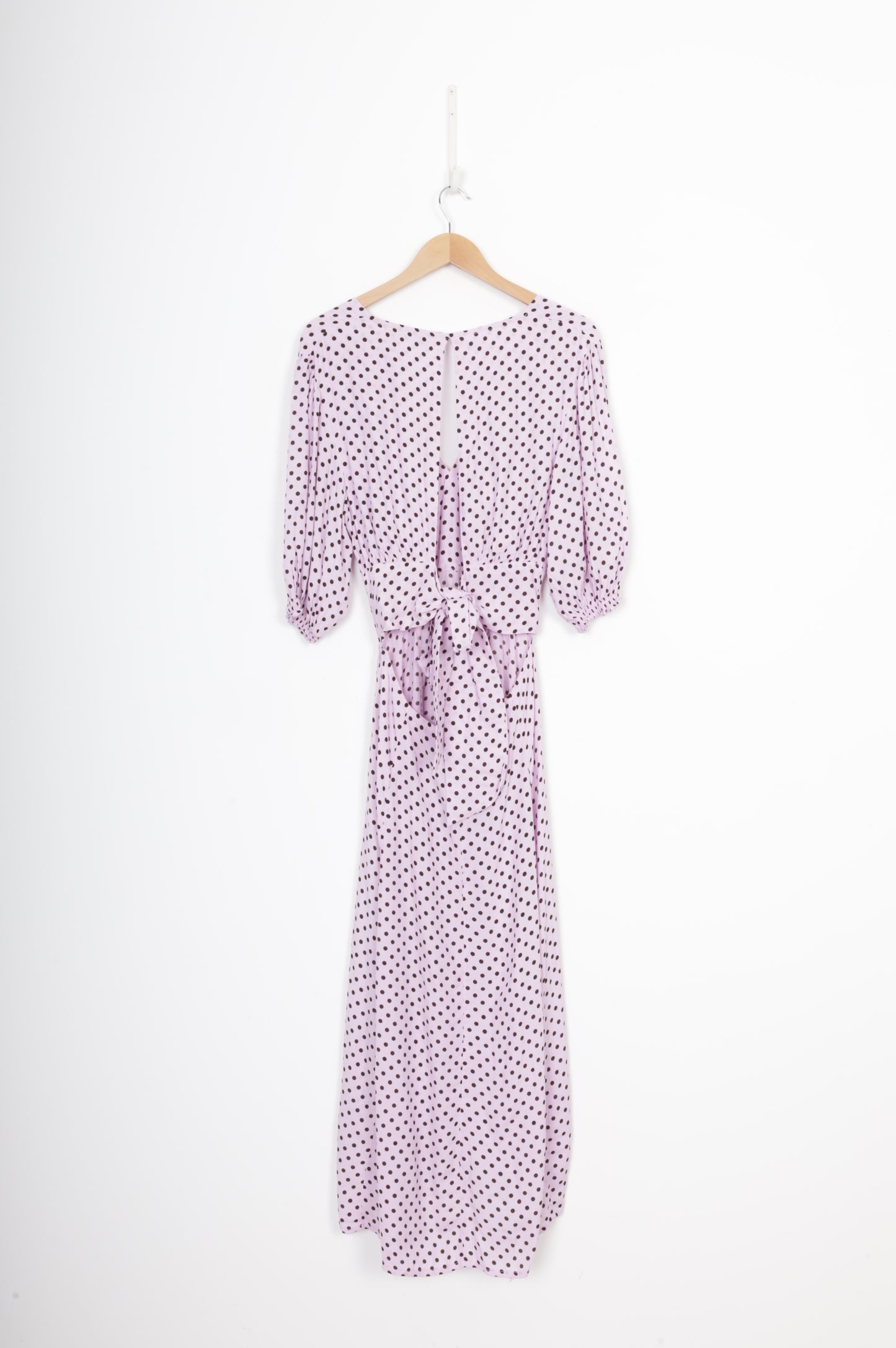 Lusana Womens Purple Dress Size L