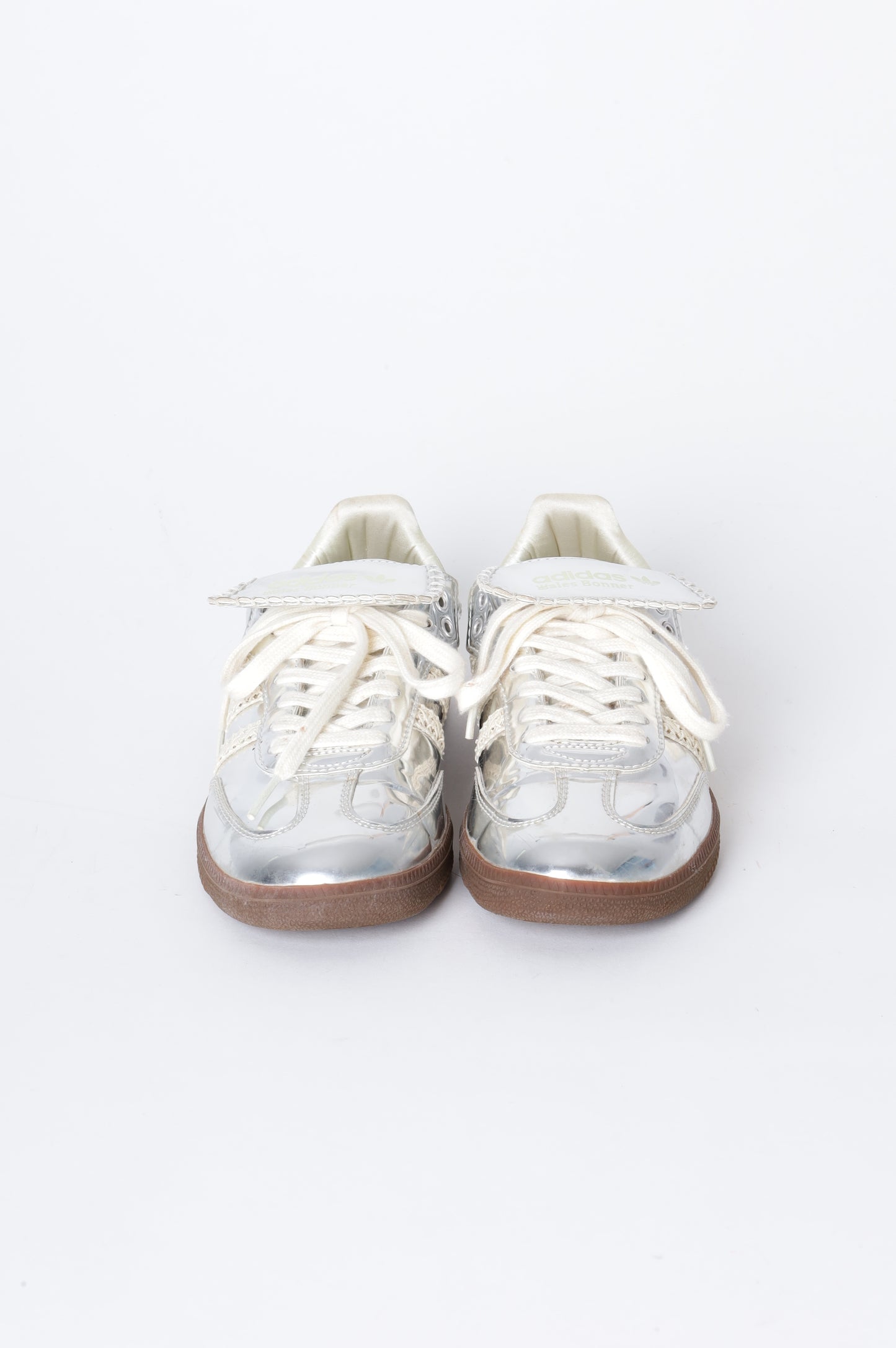 Adidas x Wales Bonner Womens Metallic Sneakers Size EU 40