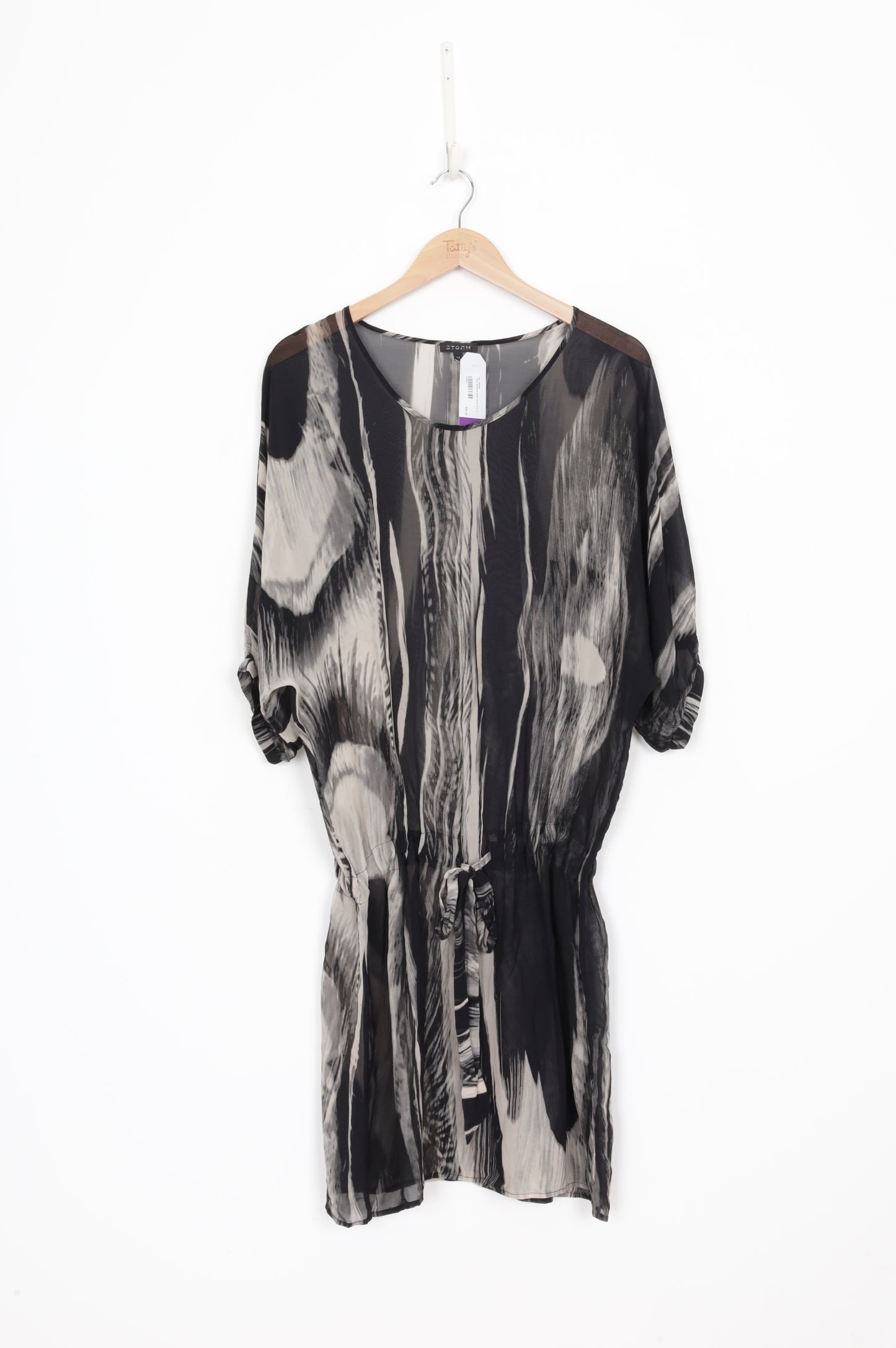 Storm Womens Black Dress Size 12