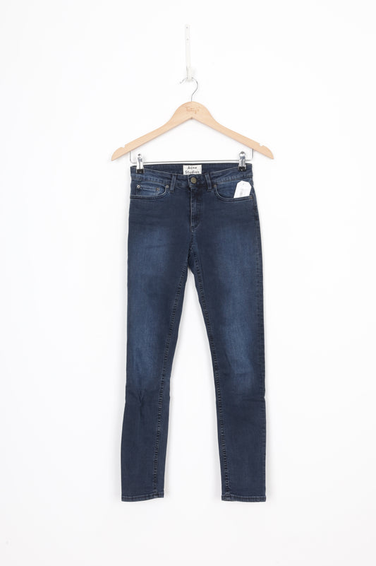 Acne Studios Womens Blue Jeans Size W 25