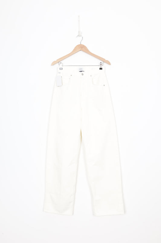 Citizens of Humanity Womens Cream Jeans Size W 24