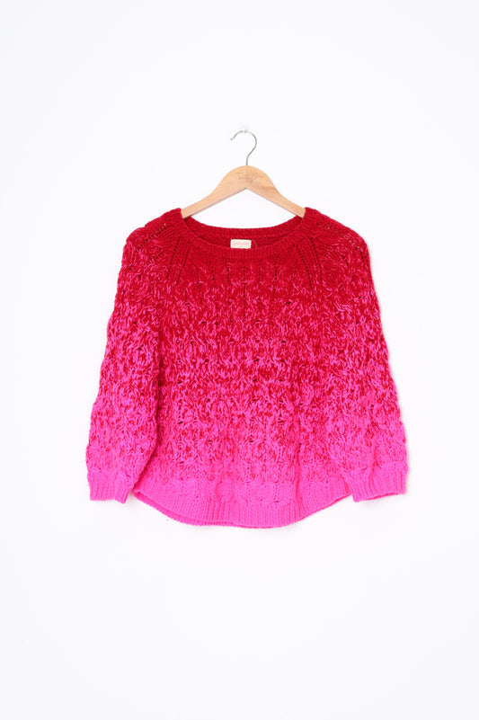 Gorman Womens Pink Jumper Size 8