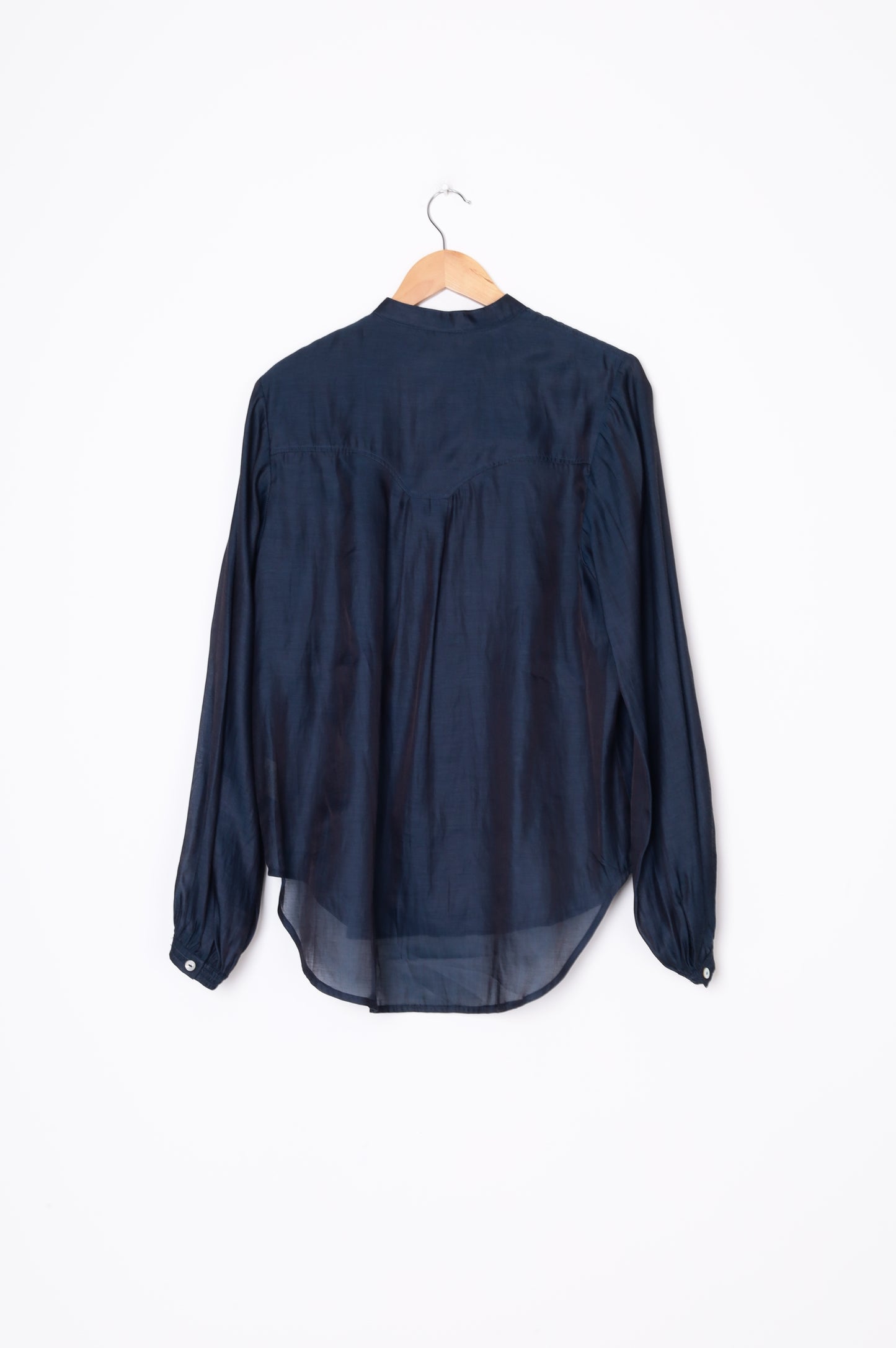 Sarah-Jane Clarke Womens Blue Shirt Size 12