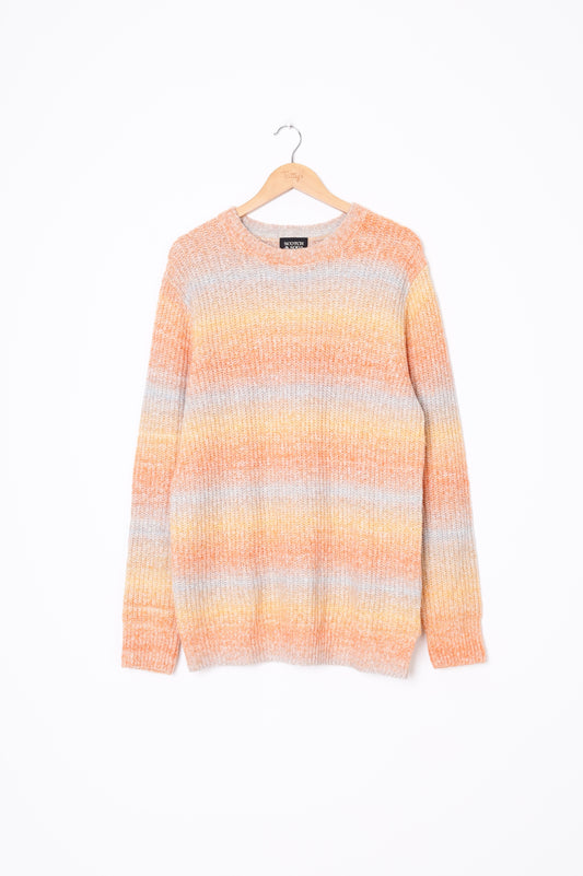 Scotch & Soda Amsterdam Mens Orange Jumper Size L