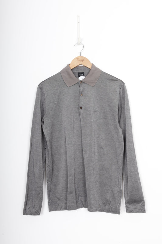 Boss Hugo Boss Mens Grey Top Size M