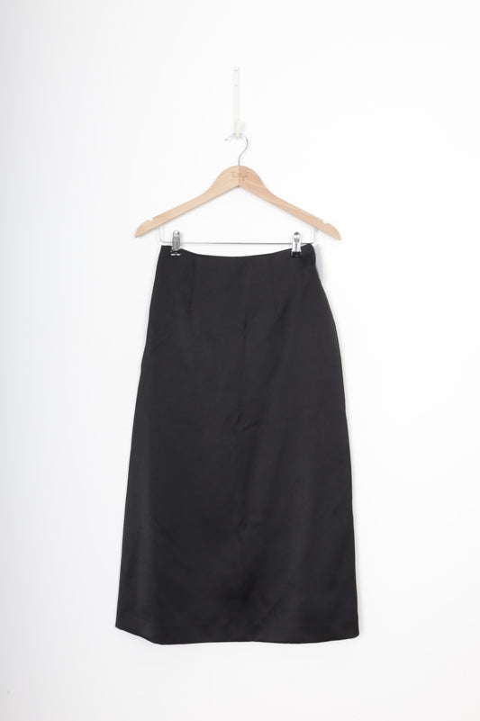Juliette Hogan Womens Black Skirt Size 8