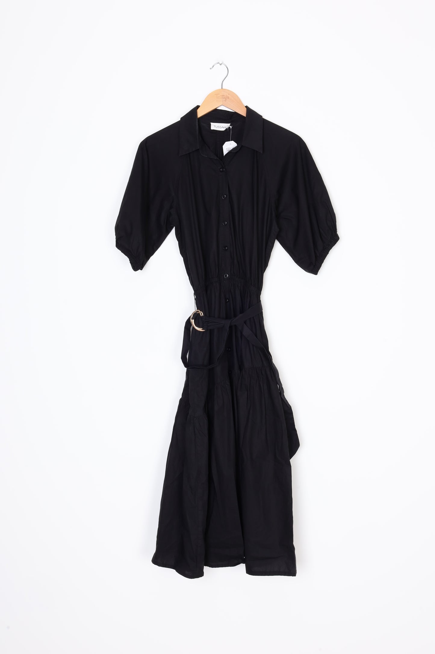 Tussah Womens Black Dress Size 8