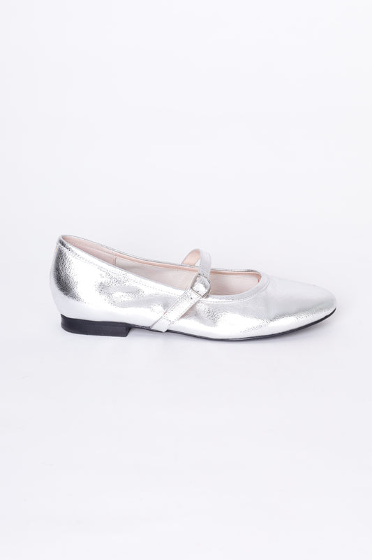 Isabella Anselmi Womens Silver Shoes Size EU 38