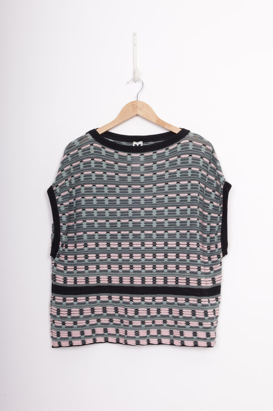 Missoni Womens Black Top Size M