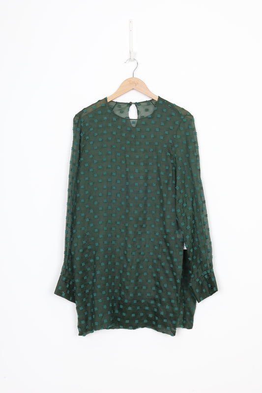 Scanlan Theodore Womens Green Dress Size 8