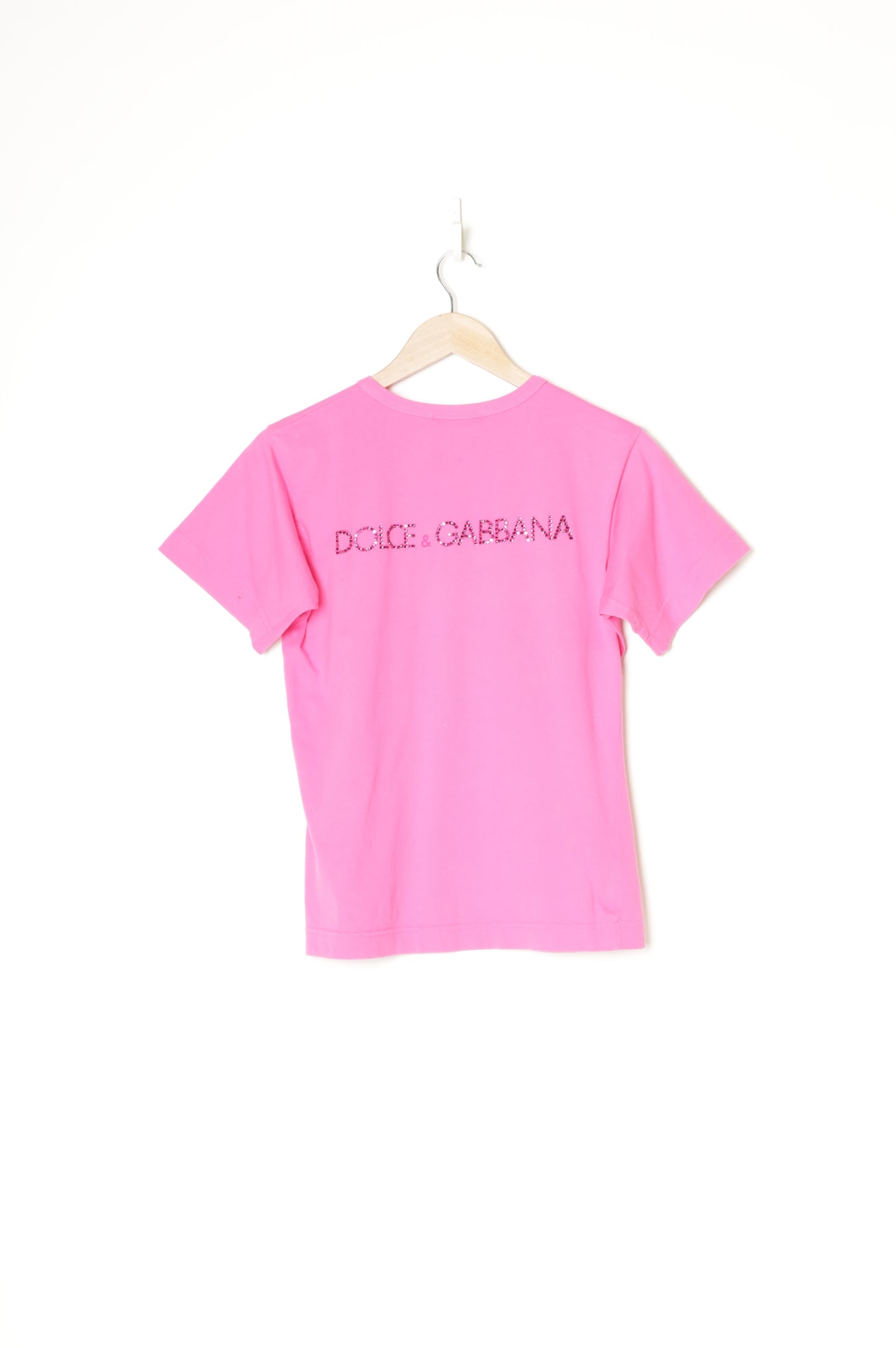 Dolce & Gabbana Womens Pink T-shirt Size S