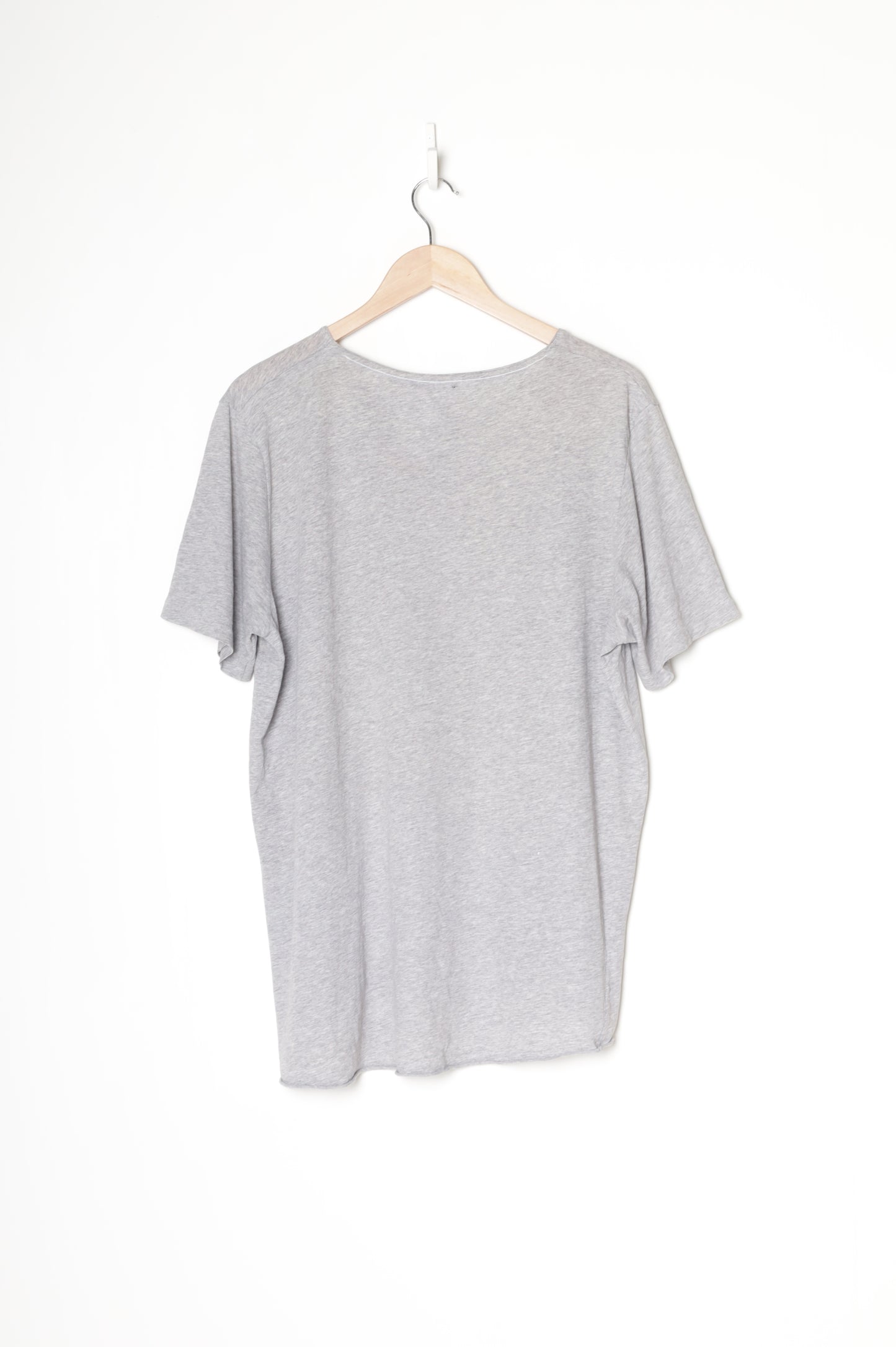 Bassike Womens Grey T-shirt Size L