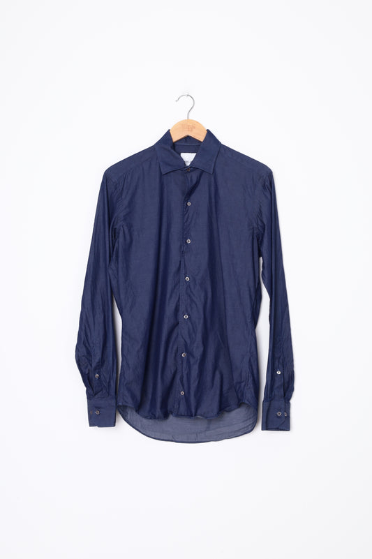 Dadelszen Mens Blue Shirt Size 38