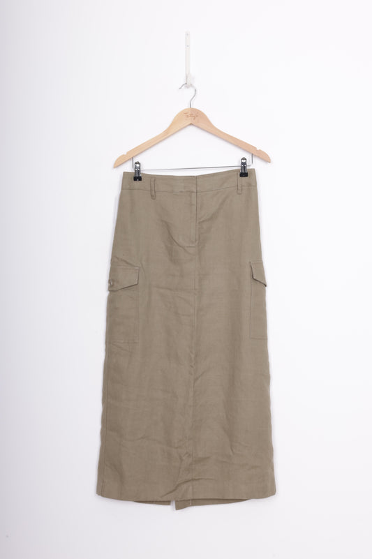 Witchery Womens Green Skirt Size 10