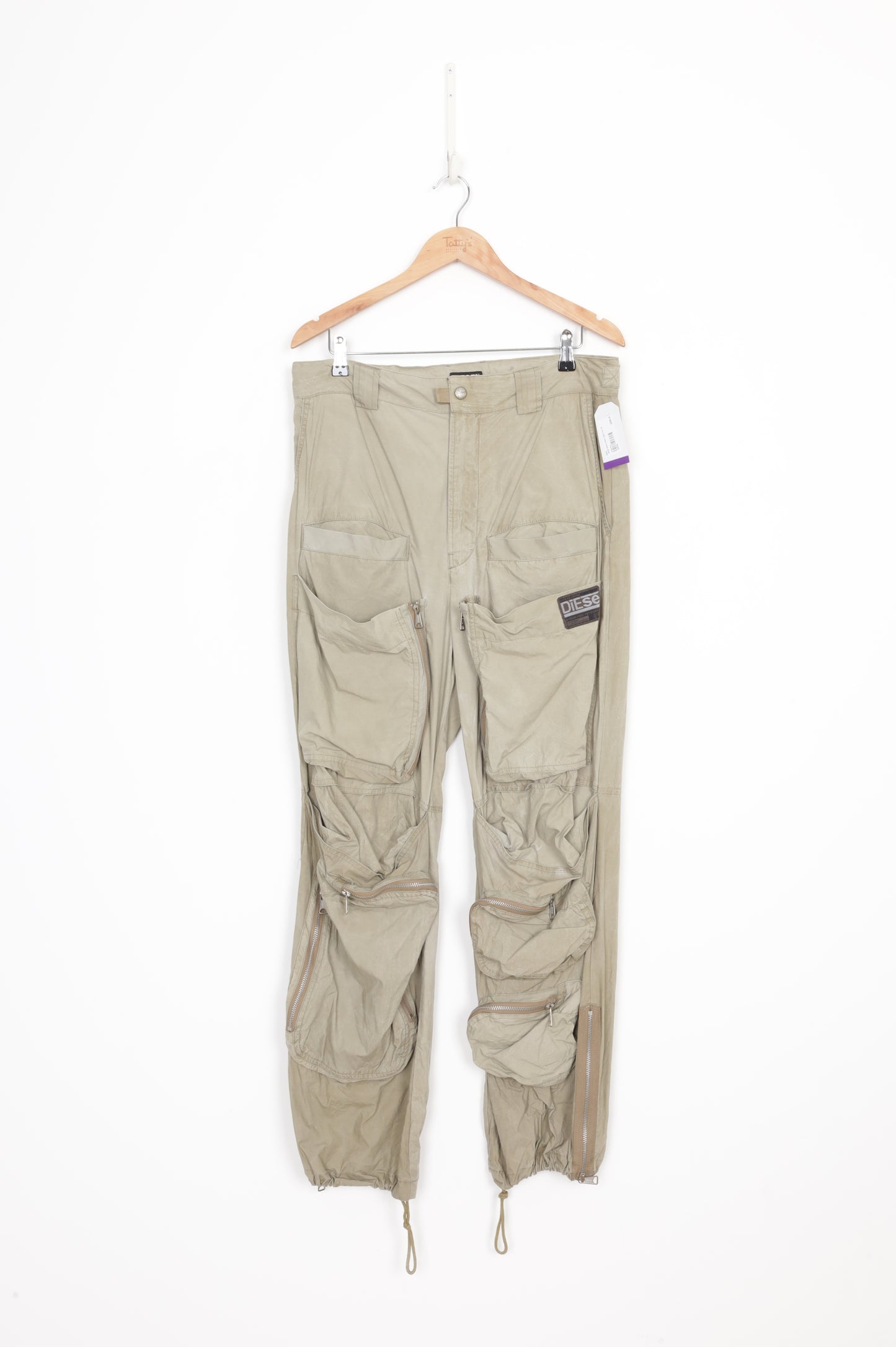 Diesel Mens Green Pants Size 46