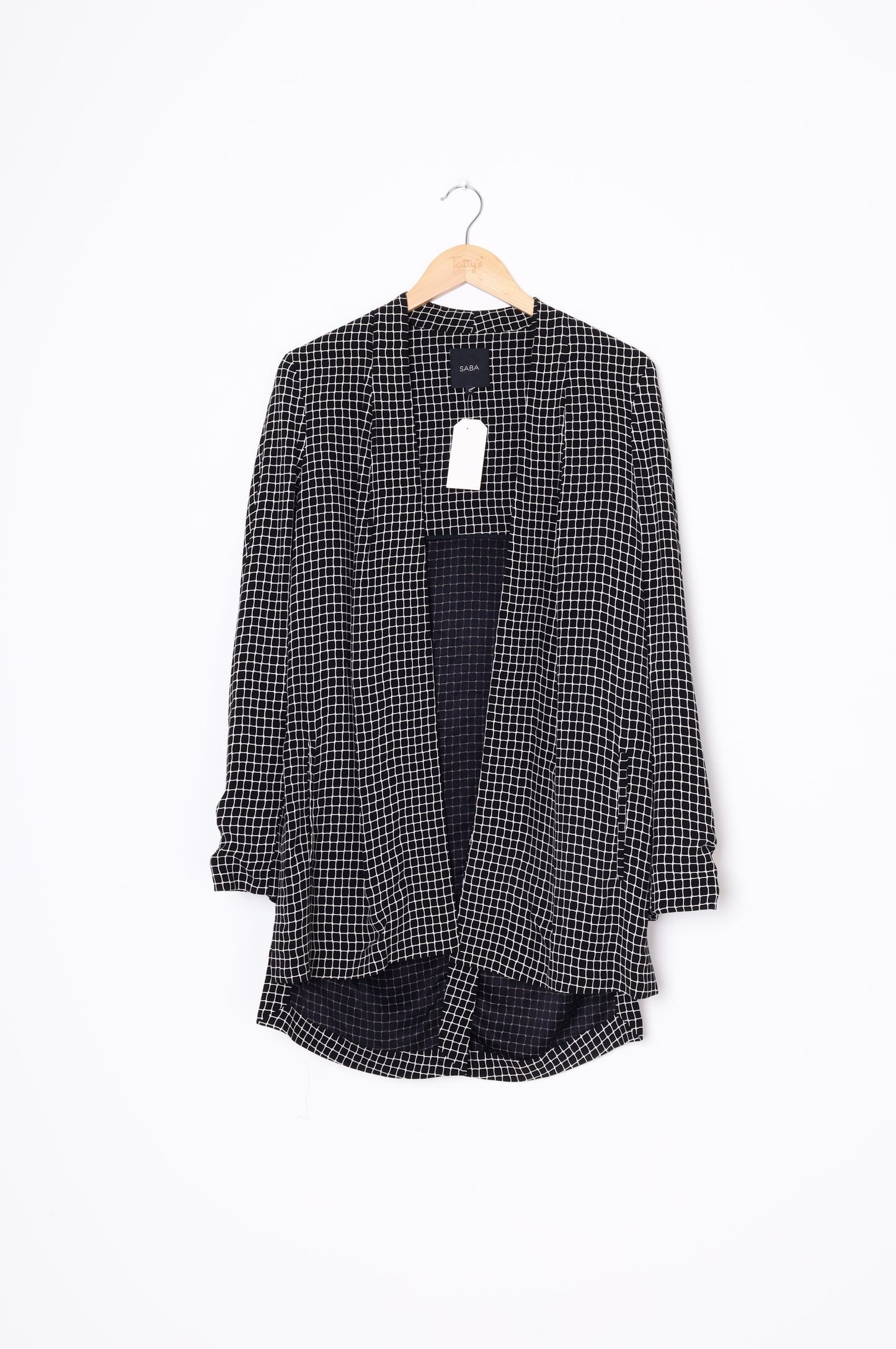 Saba Womens Black Jacket Size 10