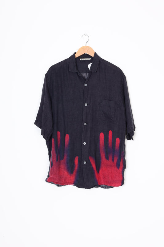 Acne Studios Mens Grey Shirt Size 44