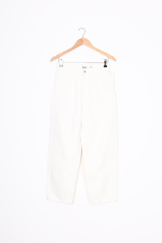 Cos Womens White Jeans Size W 25
