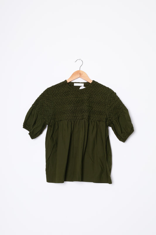 Merlette Womens Green Top Size S