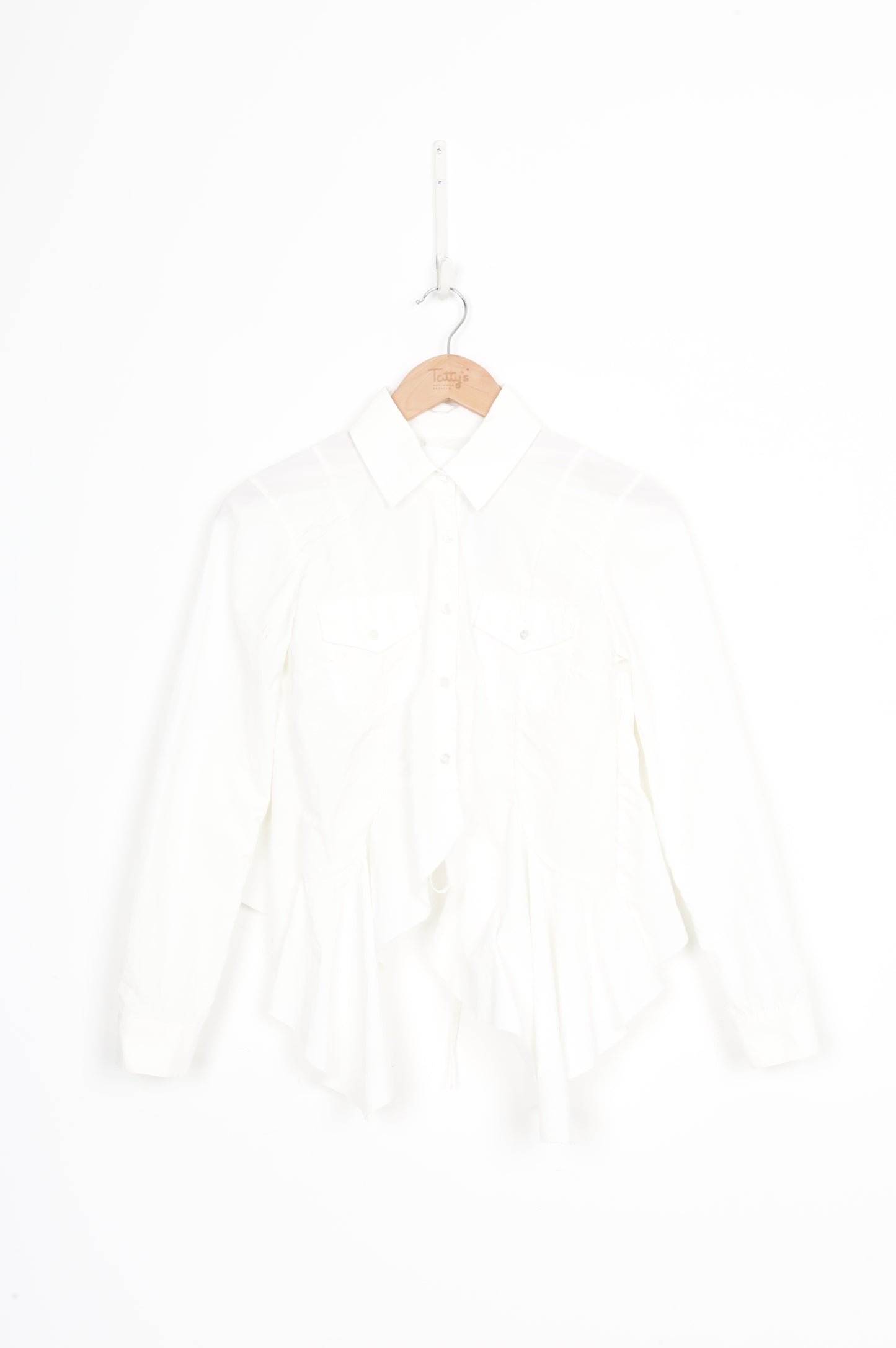 Marques Almeida Womens White Shirt Size XS