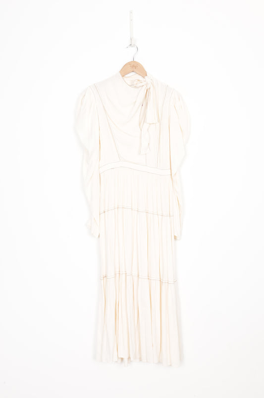 Ulla Johnson Womens Cream Dress Size M