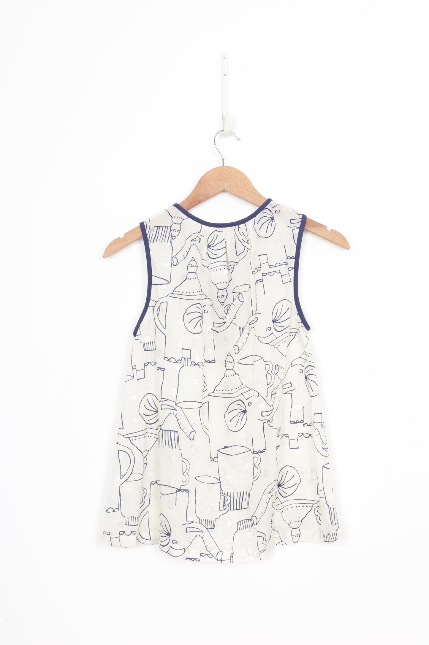 Monika Forsberg x Gorman Womens Cream Top Size 8